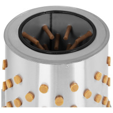 Pelle à plumer en acier inoxydable pour cailles, diamètre du tambour 305 mm, 120 W.