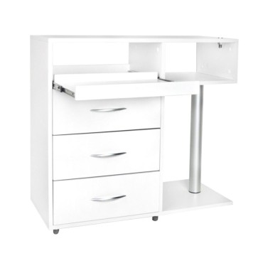 Y-300 hvid fodplejeassistent — forfra