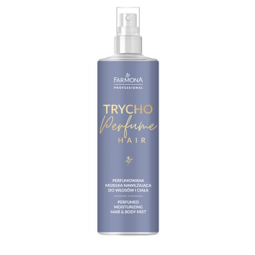 Farmona TRYCHO PERFUME Tuoksuva kosteuttava suihke hiuksille ja vartalolle 200 ml — etuosa