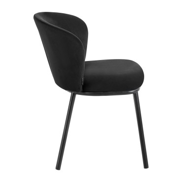 Stol 4Rico Linea svart — sidosida