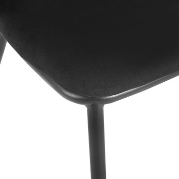 Stolica 4Rico Linea crna — detaljni prikaz sjedala