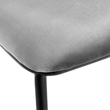 Stolica 4Rico Linea siva — detaljni prikaz sjedala