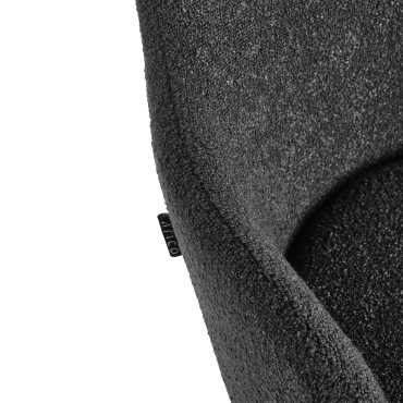 Stoel 4Rico Intra zwart — detail armleuning