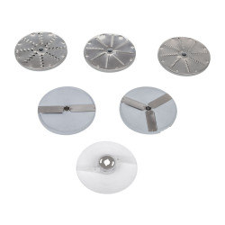 Slicer elektriskais čības dārzeņiem un augļiem + 5 disks