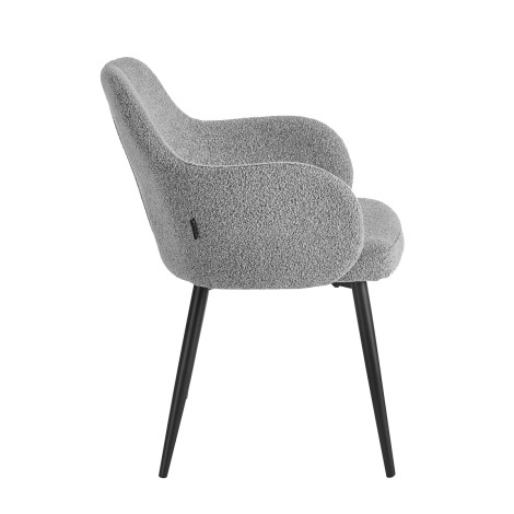 Silla 4Rico Intra gris — vista lateral