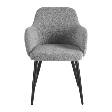 Chaise 4Rico Intra gris — vue de face