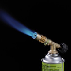 Gasbrander voor PB-cartridges met 7/16 '"Werknemer 1.8KW-klep