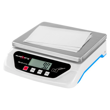 Post skala uz iepakojumiem un burtiem SBS-LW-25/1000 līdz 25 kg / 1g