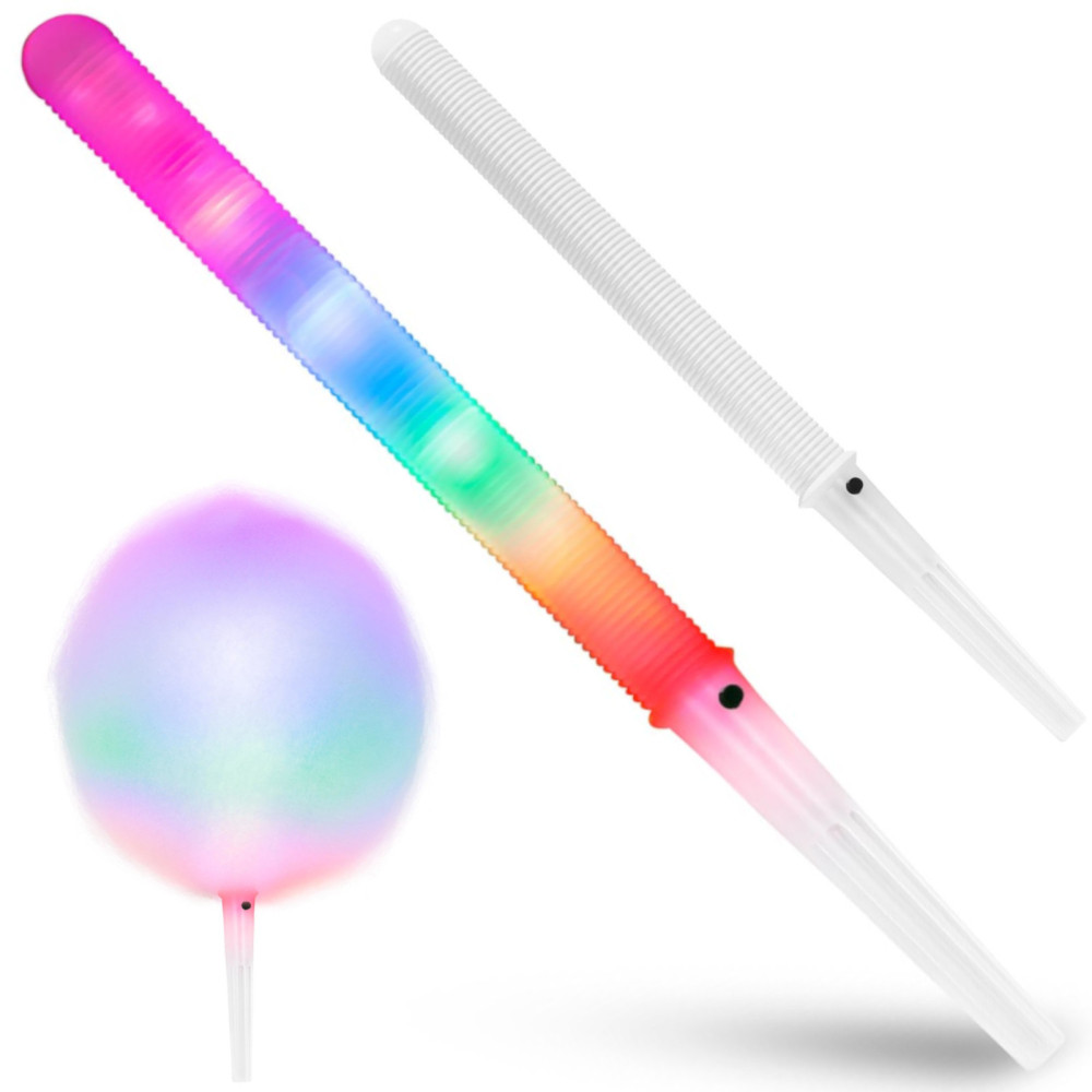 Glühende LED-Sticks für Sugar Wat 7-Funktionen Set 50 PCs.