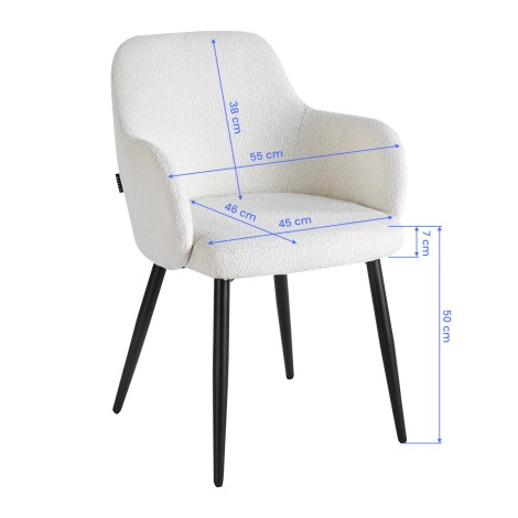 Chair 4Rico Intra white