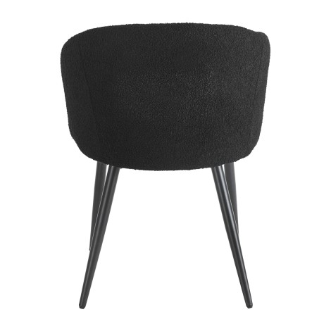 Stuhl 4Rico Asola schwarz — Rückansicht