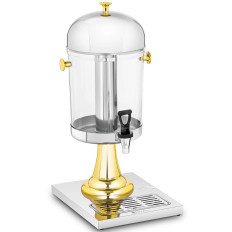 Dispenser Buffet Cooling Dispenser for Drikke Juice 8 L Gold