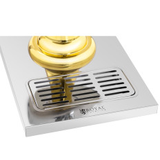 Dispenser Buffet Cooling Dispenser for Drikke Juice 8 L Gold