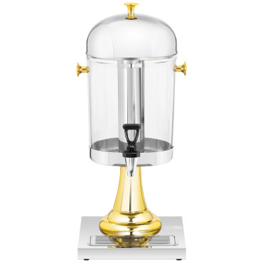 Dispenserbuffékyldispenser för dryckesjuice 8 l guld