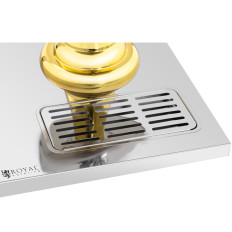 Spenderbuffet Kühlspender für doppelte Säfte doppelt 2 x 8 l