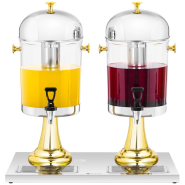 Dispenserbuffékyldispenser för dubbla juicer Dubbel 2 x 8 l