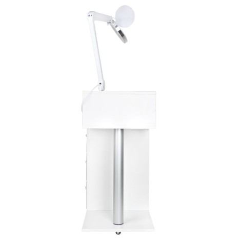 Auxiliar de Podologia Y-300 branco — vista lateral