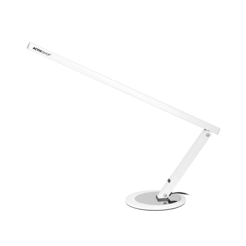 Candeeiro de Secretária Slim LED Branco — vista lateral