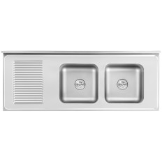 Bottom-chamber catering pool with a cabinet with a sliding door 160 x 60 x 95 cm