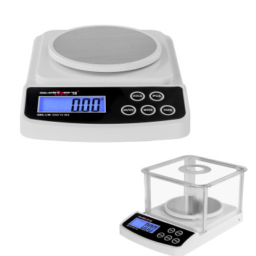Natančna laboratorijska teža SBS-LW-500/10 WS do 500 g / 0,01 g