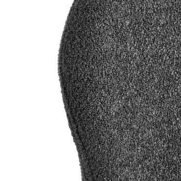 Chaise 4Rico Lucente noire — gros plan dossier