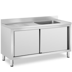 Einzelkammer-Cateringpool mit Schrank mit Schiebetüren Rechts 140 x 60 x 94,5 cm