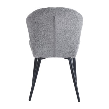 Stol 4Rico Lucente grå — bagfra