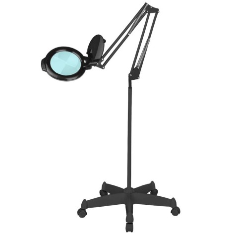 Moonlight 8013/6 Lâmpada de Ampliação LED Preta com Tripé