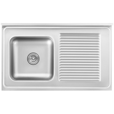 Sink Enkammare Catering Pool med skåp med skjutdörrar kvar 100 x 60 x 95 cm