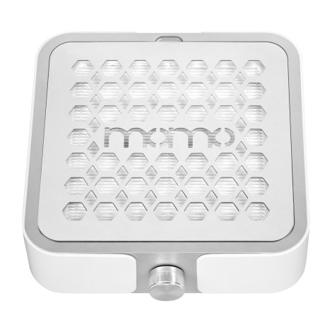 Set sesalnika prahu MOMO P30 60W Bela + električna turpija Exo Silent SX7 — sprednji pogled