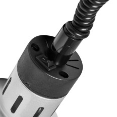 Lámpara de calentamiento para platos infrarrojos. Colgando de plata miércoles. 17.5 cm 250 w