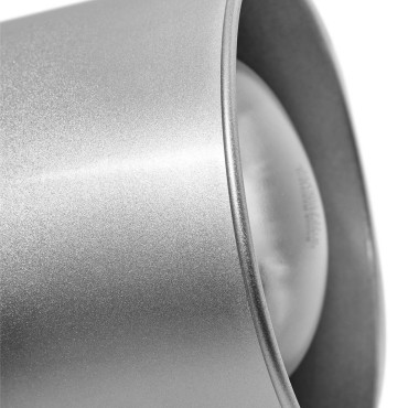 Infraraudonųjų spindulių indų šildymo lemputė. Pakabinamas sidabro trečiadienis 17,5 cm 250 w