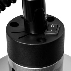 Žališna žarulja za infracrvena jela. Vješanje srebrne sri. 28,5 cm 250 W