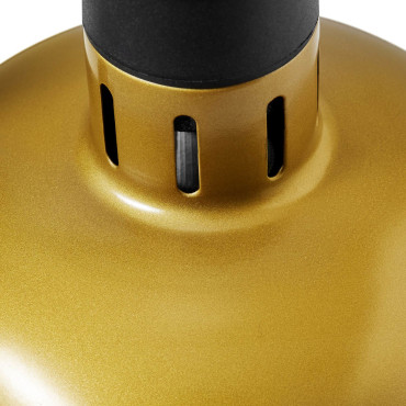Lâmpada de aquecimento para pratos infravermelhos. Ouro móvel qua. 29 cm 250 W