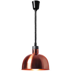 Opvarmningslampe til infrarøde retter. Mobile Copper Wed. 29 cm 250 W