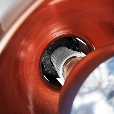 Φωτιστικό θέρμανσης για υπέρυθρες πιάτα. Κινητό χαλκό παντρεύτηκε 29 cm 250 w