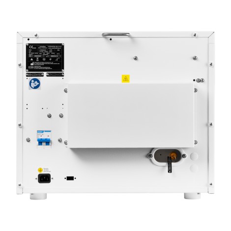 Lafomed autoklav Premium linija LFSS18AA LCD s 18L komorom klase B i medicinskim pisačem — pogled straga