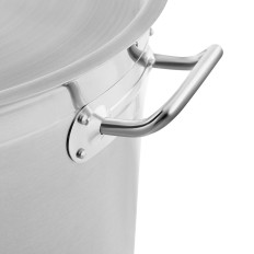 Steel pot with a lid measuring the electric gas induction cooker 170 l