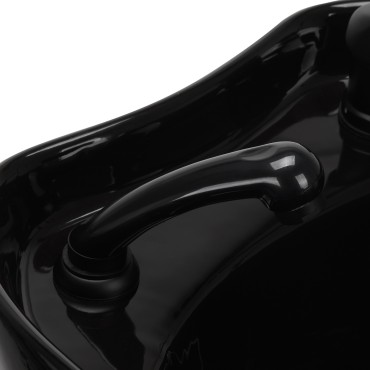 Gabbiano Florencja frisörtvättstation brun — närbild av handtag