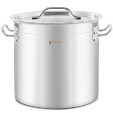 Stahltopf mit einem Deckel, der den elektrischen Gasinduktionsbackofen 12 l misst