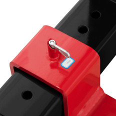 Crane forks for pallets HDS suspension self-leveling adjustable to 2000 kg 2 t