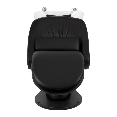 Unité de lavage cheveux électrique Gabbiano Trycho 2 noire — vue de dessus