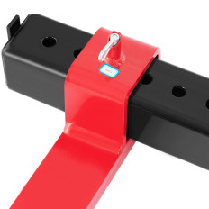 Kraanvorken voor pallets HDS-suspensie Zelfnivelling instelbaar tot 1500 kg 1,5 t