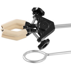 Statív Laboratórne stojan so zariadením 60 cm 1 Buretry Clamp 2 Svorky 3 krúžky 60 mm 80 mm 100 mm