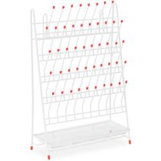 Dryer Laboratory stand for test tubes with drip tray for 48 test tubes