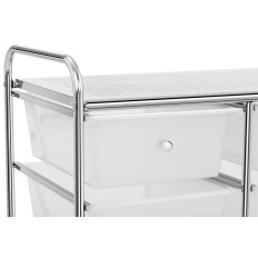 Kúpeľňa Kozmetický organizátor Kočík s 6 zásuvkami do 38 kg 63 x 37,5 x 63 cm