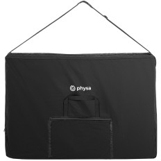 Tischmassage-Bett tragbarer Folding Bordeux schwarz bis 180 kg schwarz