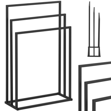 Percha de rack en 3 toallas...