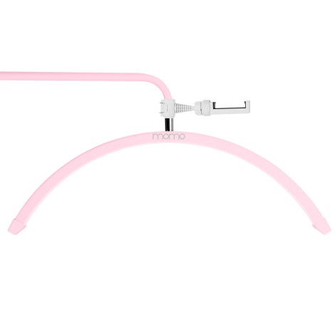 Lampe de traitement des cils Glow MOMO MX6 rose — vue de dessus