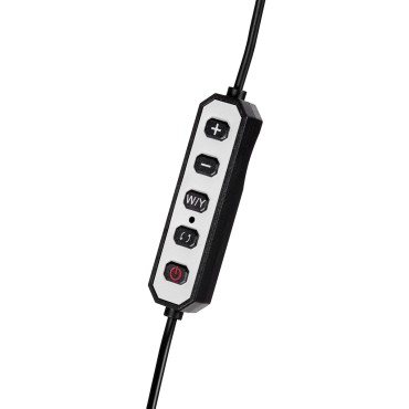 Lampe de traitement des cils Glow MOMO MX6 rose — gros plan commandes